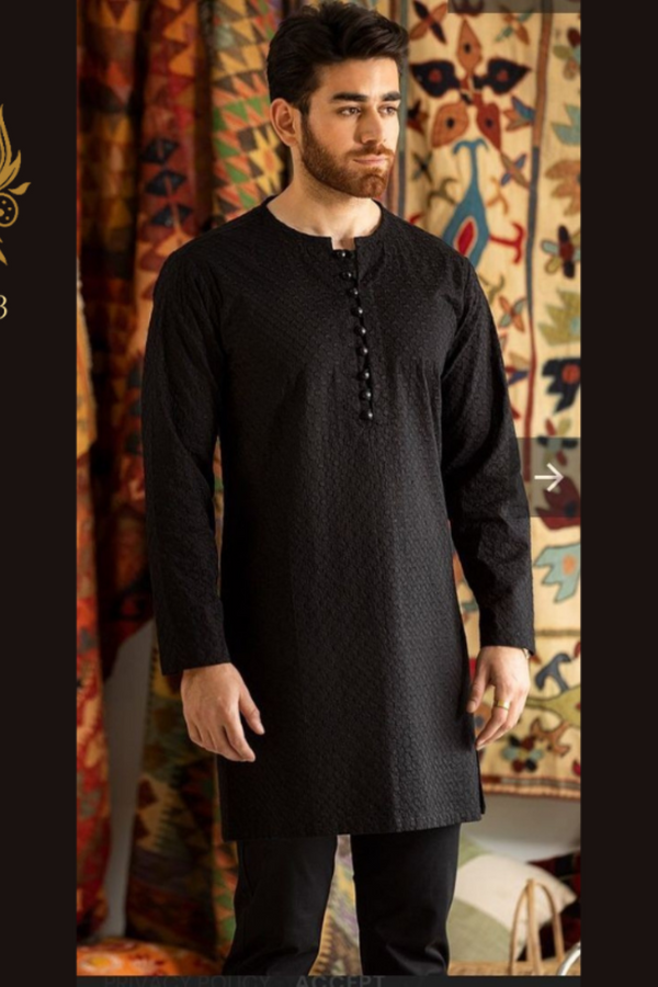 Black  Shalwar Kameez