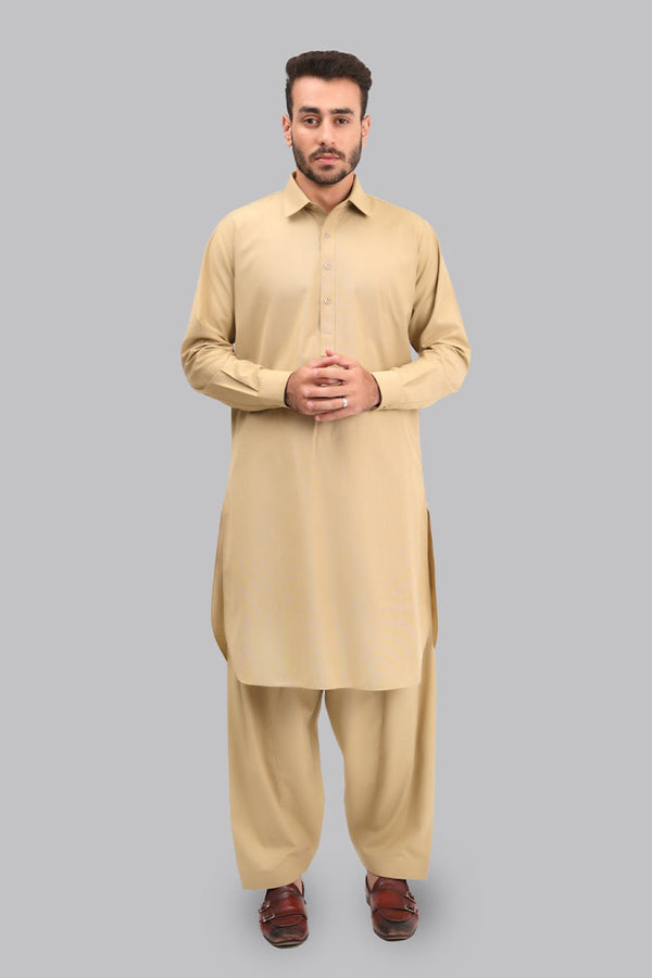 Khaki  Shalwar Kameez