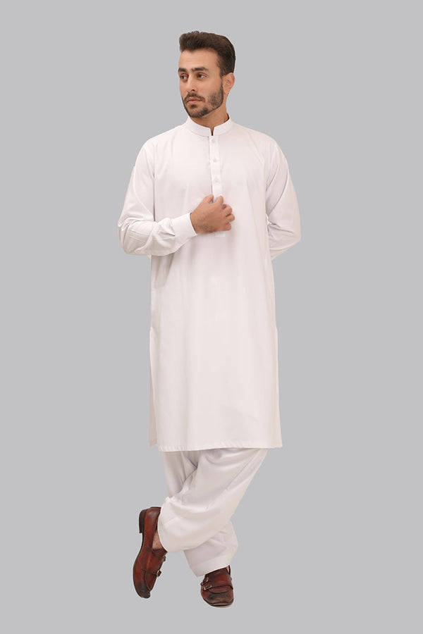 White Shalwar Kameez