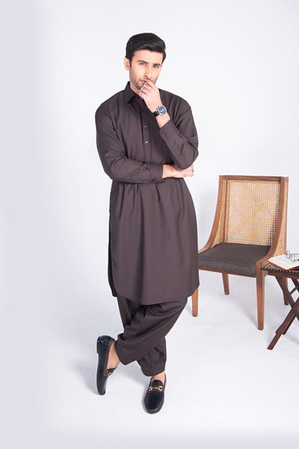 Coffee Brown  Shalwar Kameez