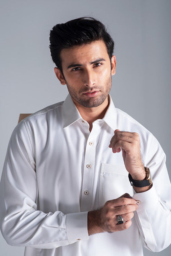 White  Shalwar Kameez