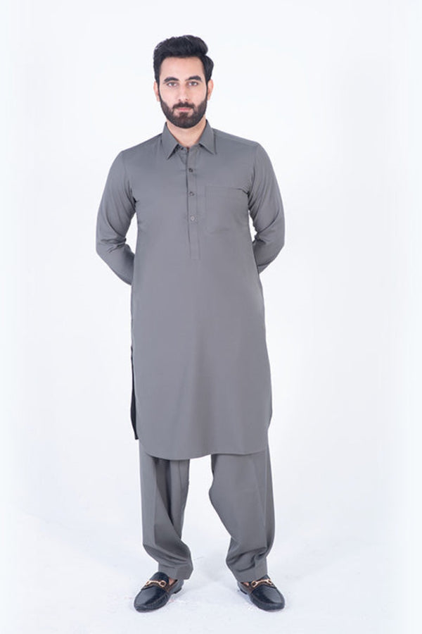 Silver  Shalwar Kameez